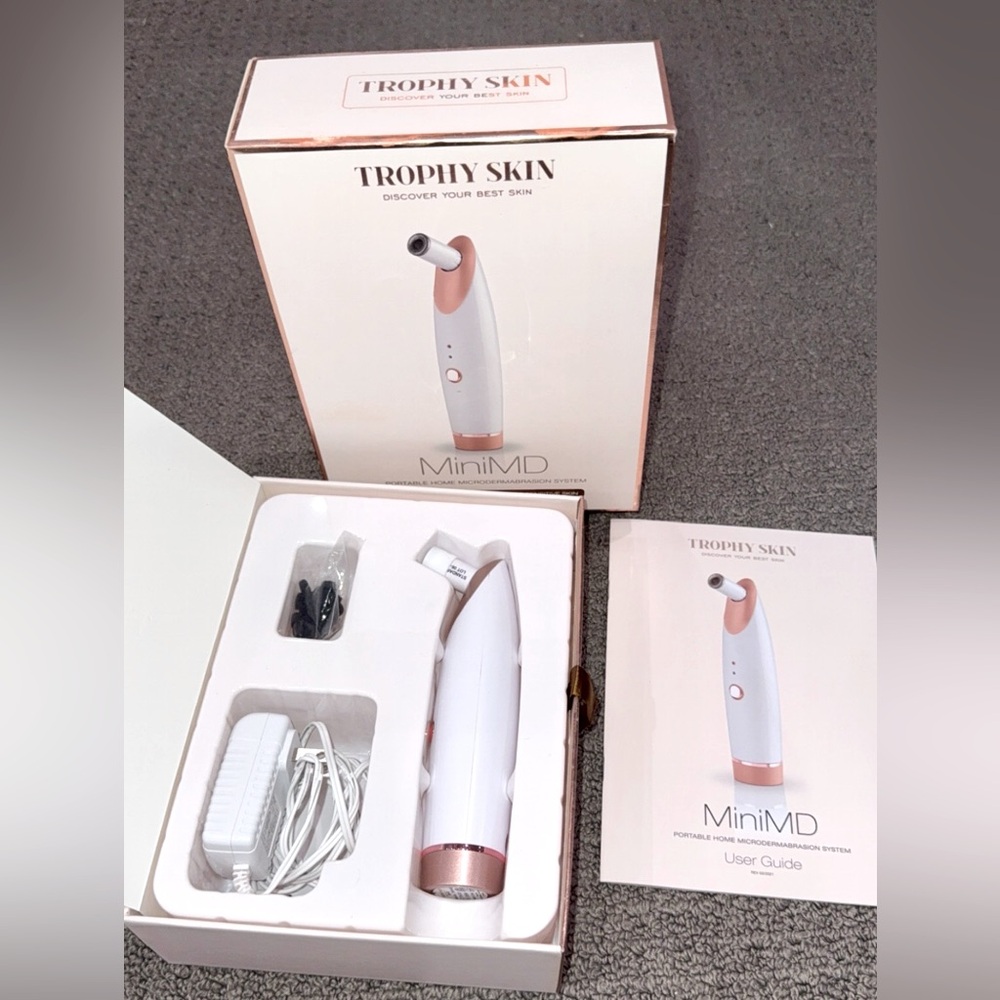 Trophy Skin MiniMD Portable Home Microdermabrasion System New
